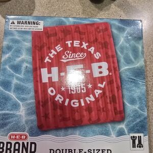 H-E-B Red Inflatable Pool Float